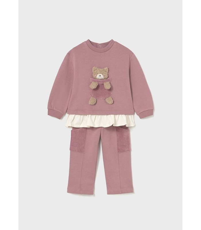 CHANDAL BEBÉ NIÑA OSO MAYORAL