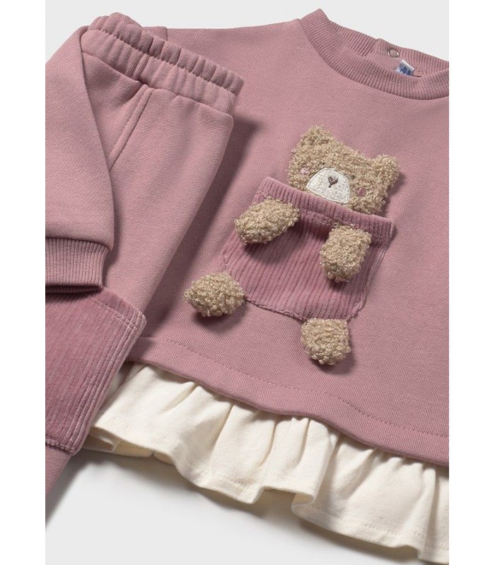 CHANDAL BEBÉ NIÑA OSO MAYORAL