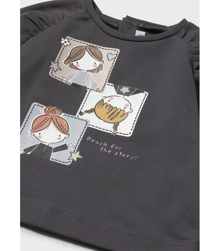 CAMISETA BEBÉ NIÑA REACH FOR THE STARS MAYORAL