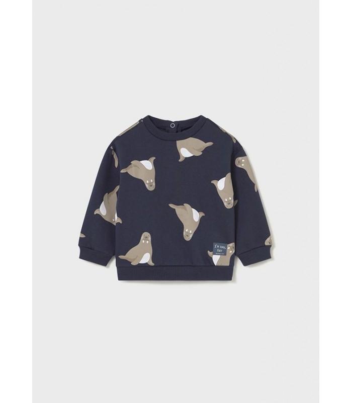SUDADERA BEBÉ NIÑO FOCAS MAYORAL