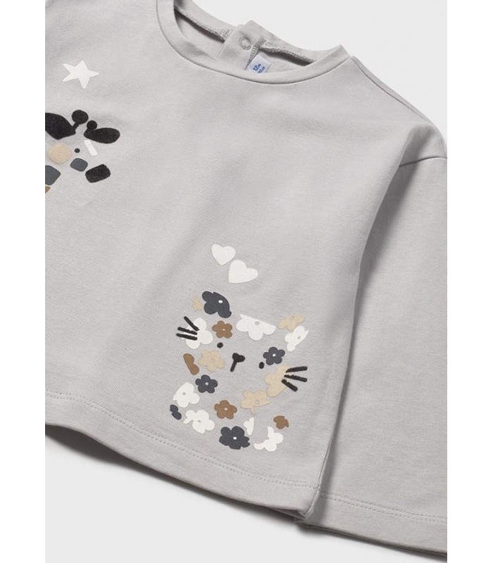 CAMISETA JIRAFA BEBÉ NIÑA MAYORAL