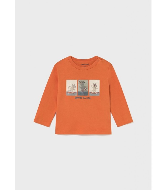 CAMISETA BEBÉ NIÑO LENTICULAR MAYORAL