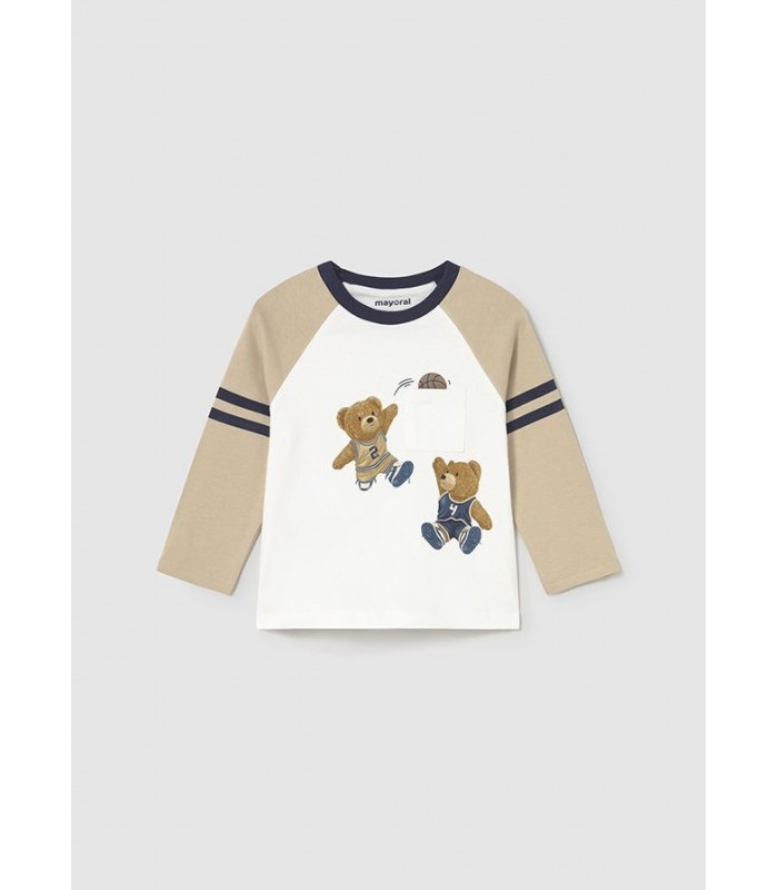 CAMISETA OSITOS BEBÉ NIÑO MAYORAL