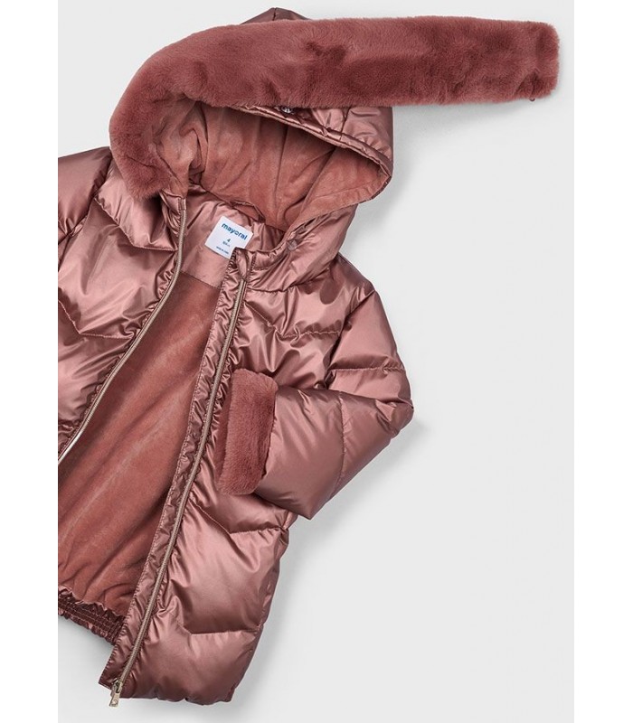 CHAQUETÓN METALIZADO NIÑA MAYORAL