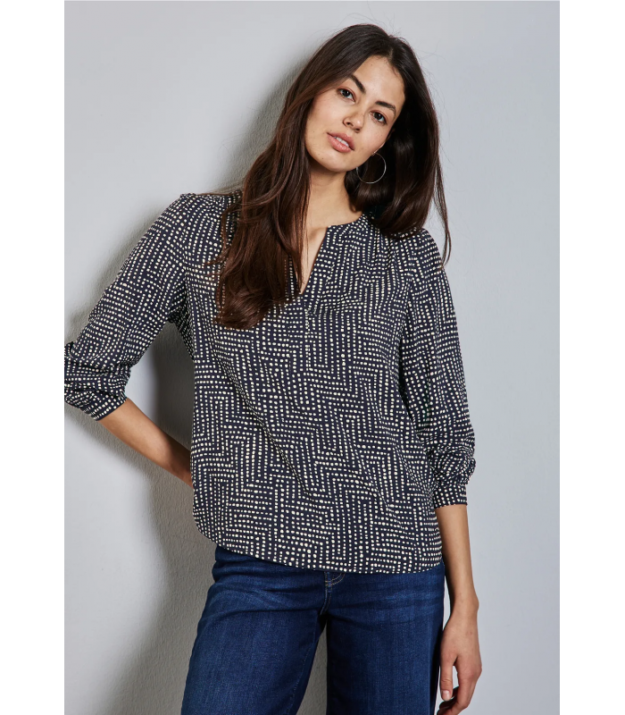 BLUSA MICRO ESTAMPADA MUJER STREET ONE