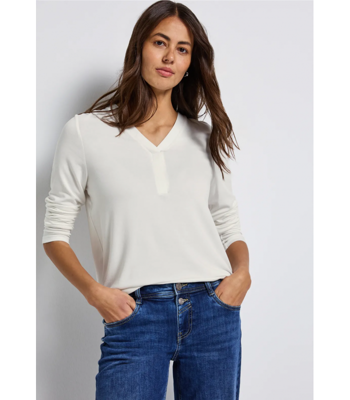 CAMISETA CUELLO V MUJER STREET ONE