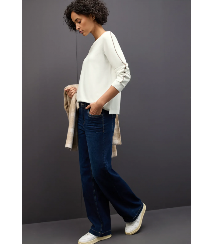 JERSEY CINTA MANGA MUJER STREET ONE