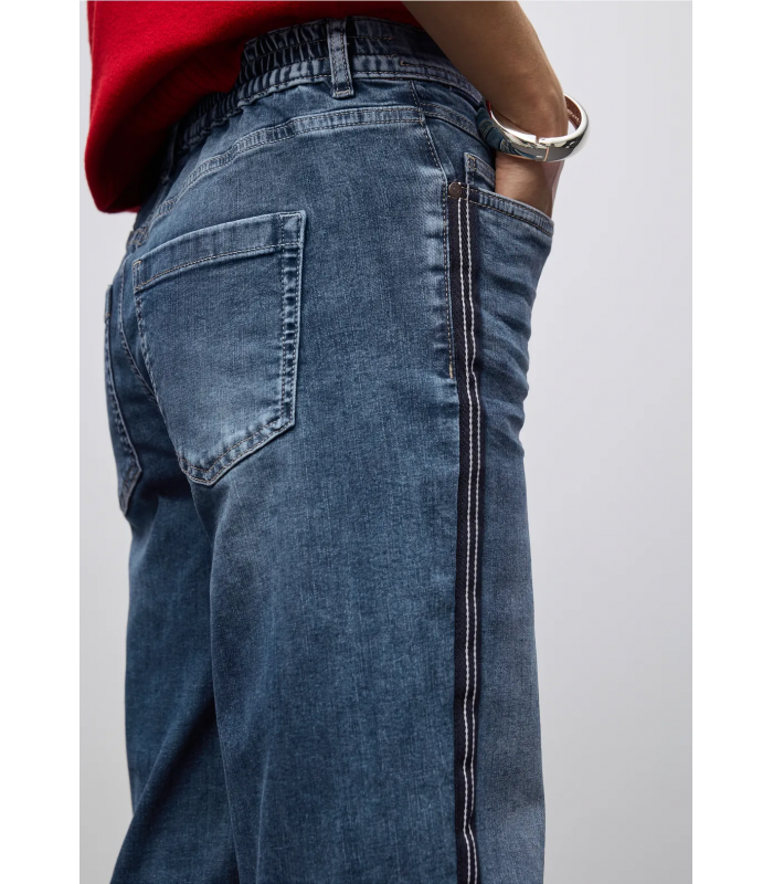 JEANS RAYAS GALÓN MUJER STREET ONE