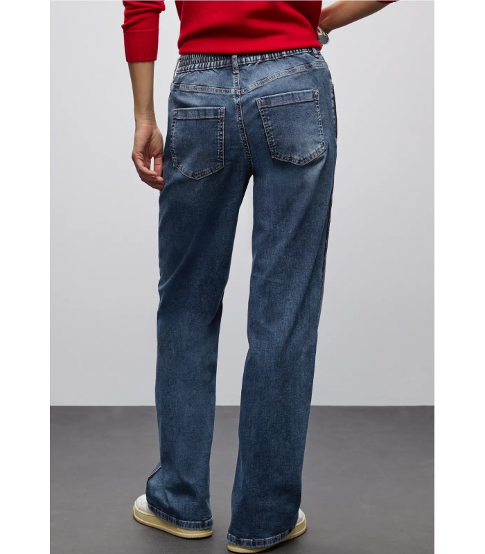 JEANS RAYAS GALÓN MUJER STREET ONE