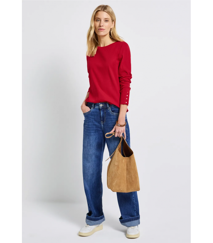 CAMISETA ACANALADA MUJER STREET ONE