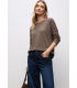 CAMISETA ESTRUCTURADA BOTONES MUJER STREET ONE
