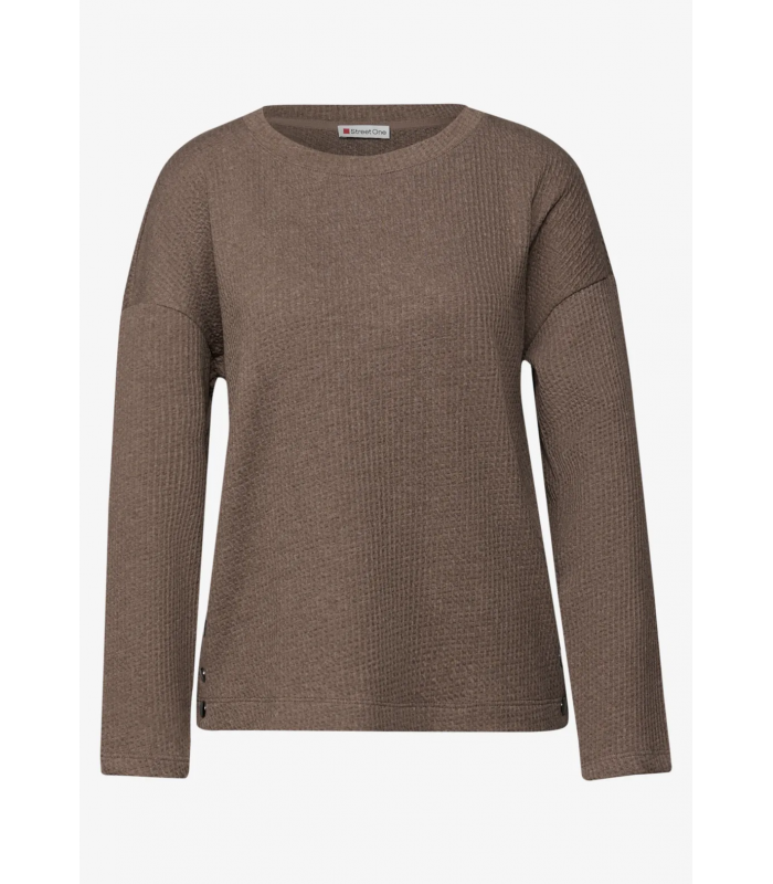 CAMISETA ESTRUCTURADA BOTONES MUJER STREET ONE