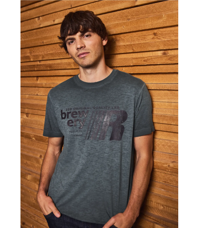 CAMISETA EFECTO LAVADO HOMBRE STREET ONE
