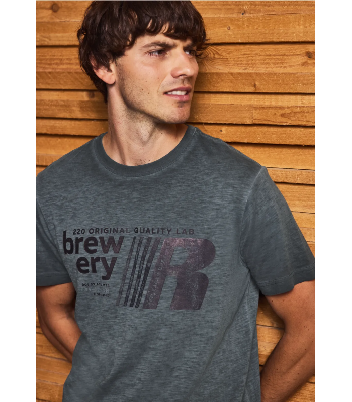 CAMISETA EFECTO LAVADO HOMBRE STREET ONE