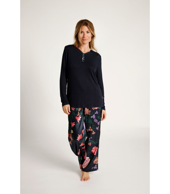 PIJAMA MUJER FLORES MUYDEMI