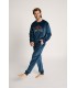 PIJAMA HOMBRE MICRO CORALINA REGRET NOTHING MUYDEMI