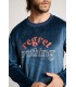 PIJAMA HOMBRE MICRO CORALINA REGRET NOTHING MUYDEMI