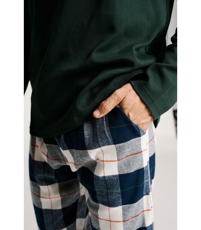 PIJAMA HOMBRE CUADROS MUYDEMI