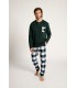 PIJAMA HOMBRE CUADROS MUYDEMI