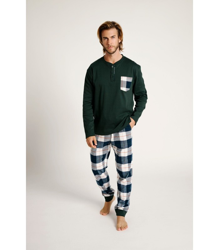 PIJAMA HOMBRE CUADROS MUYDEMI