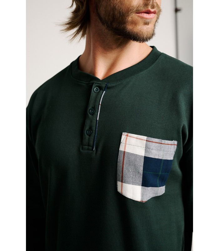 PIJAMA HOMBRE CUADROS MUYDEMI