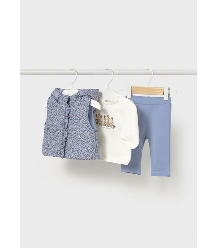 CONJUNTO CHALECO PRINT BEBÉ NIÑA MAYORAL
