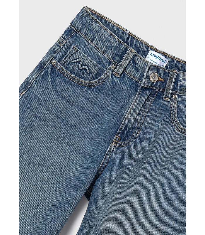 PANTALÓN VAQUERO HOLGADO NIÑA MAYORAL