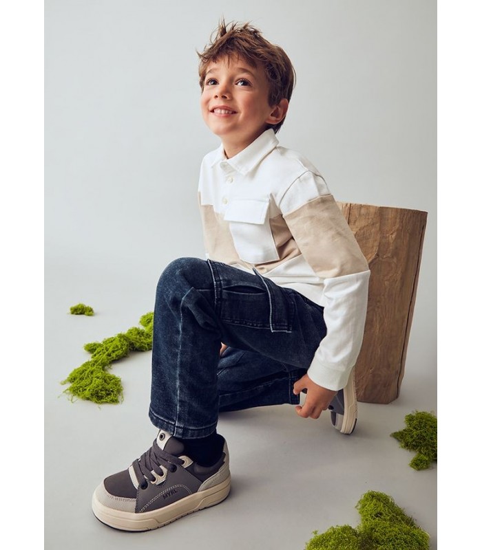 PANTALÓN VAQUERO CARGO NIÑO MAYORAL