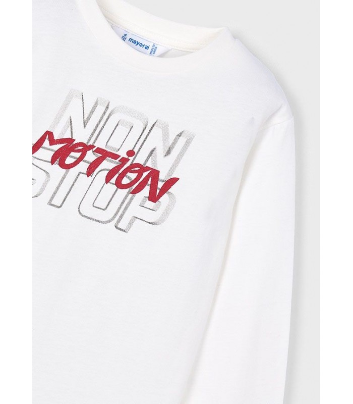 CHÁNDAL CON CAMISETA NON STOP NIÑO MAYORAL
