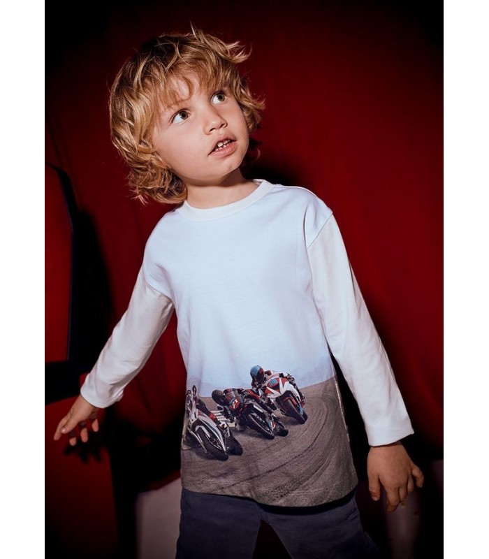 CAMISETA NIÑO MOTOS MAYORAL
