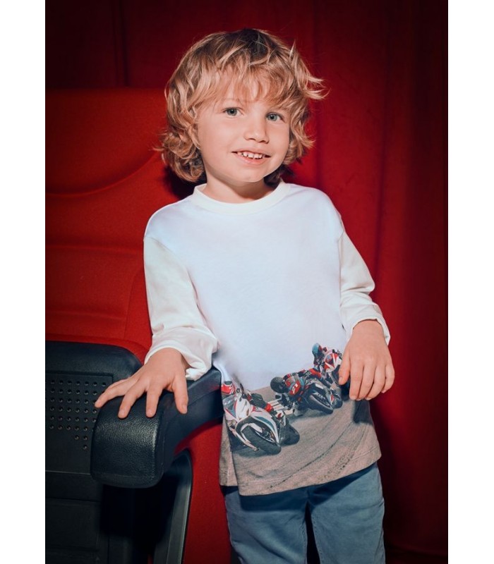CAMISETA NIÑO MOTOS MAYORAL