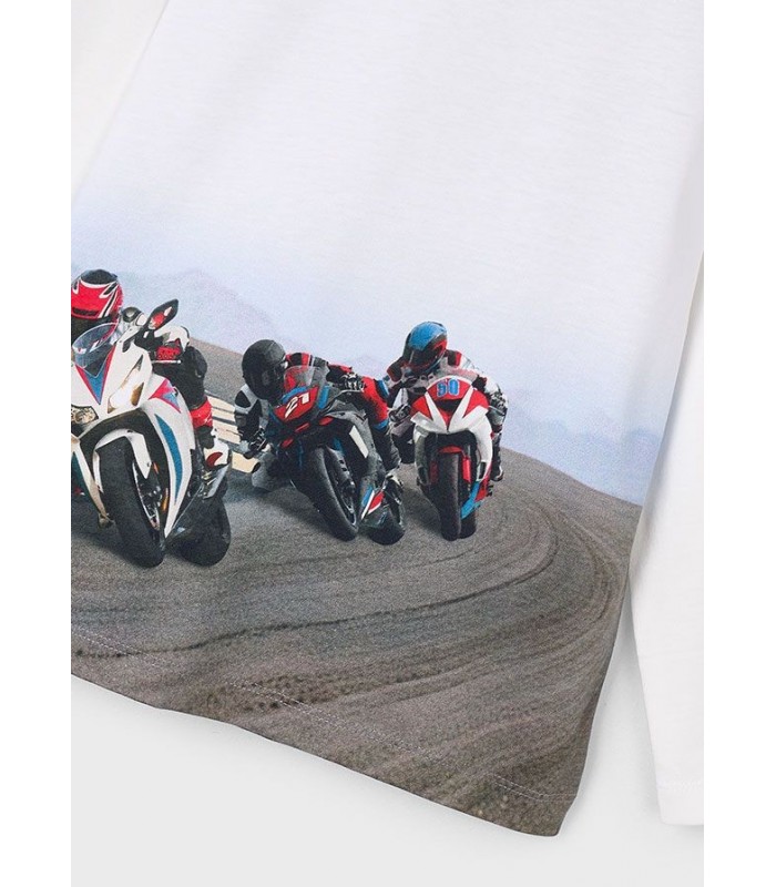 CAMISETA NIÑO MOTOS MAYORAL