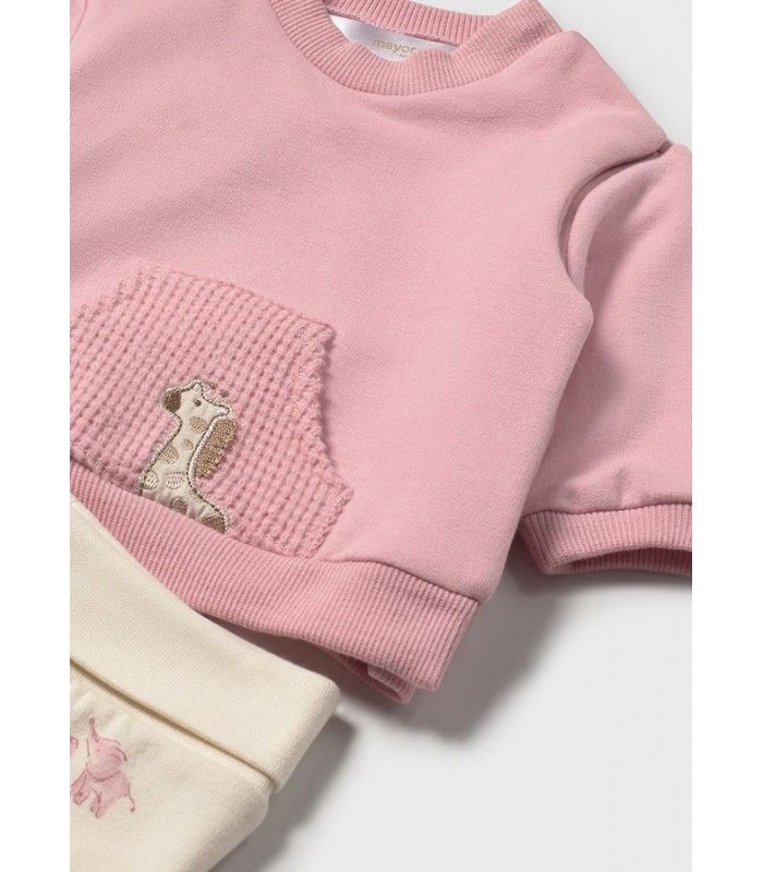CONJUNTO POLAINA JIRAFA BEBÉ NIÑA MAYORAL