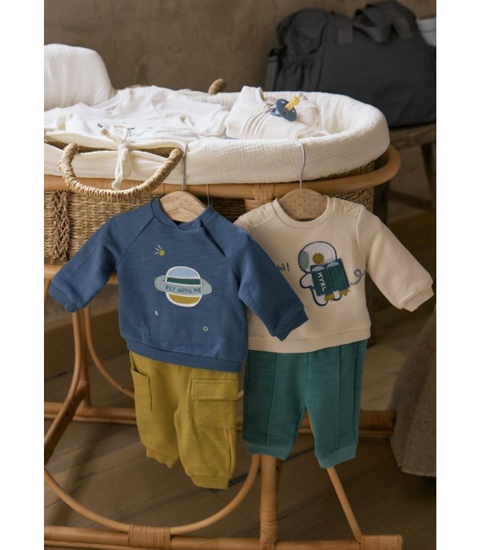 PACK DOS CONJUNTOS FLY WITH ME BEBÉ NIÑO MAYORAL