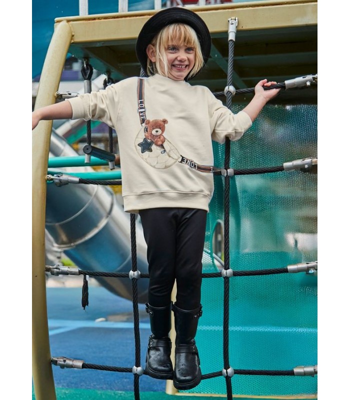 CONJUNTO LEGGINGS OSO NIÑA MAYORAL