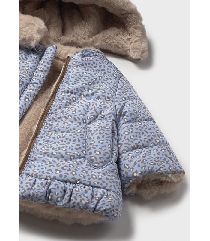 CHAQUETÓN REVERSIBLE BEBÉ NIÑA MAYORAL