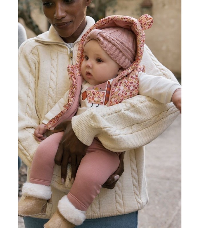 CONJUNTO CHALECO FLORES BEBÉ NIÑA MAYORAL