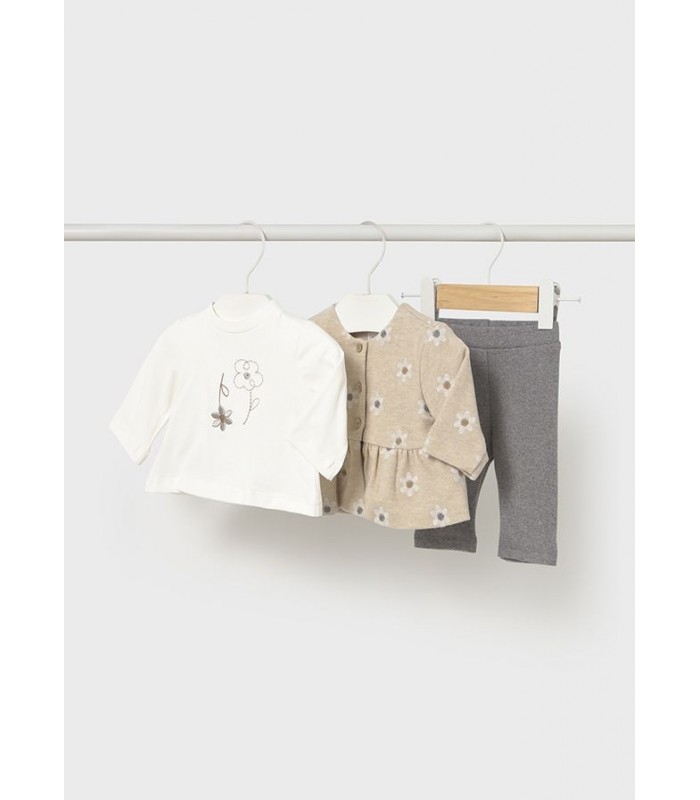 CONJUNTO LEGGING FLOR BEBÉ NIÑA MAYORAL