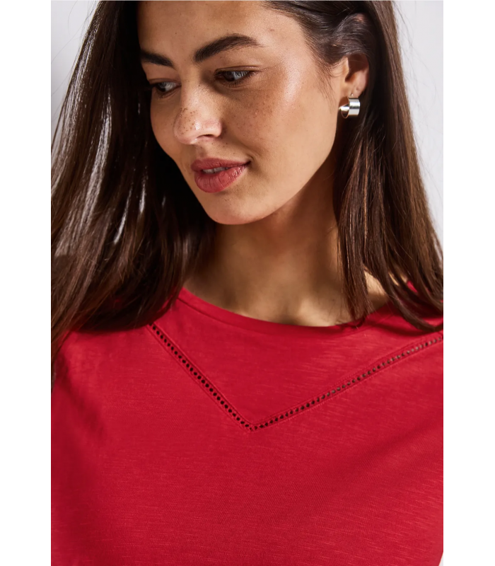 CAMISETA MUJER CINTA DECORATIVA STREET ONE