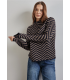 JERSEY MUJER JACQUARD STREET ONE