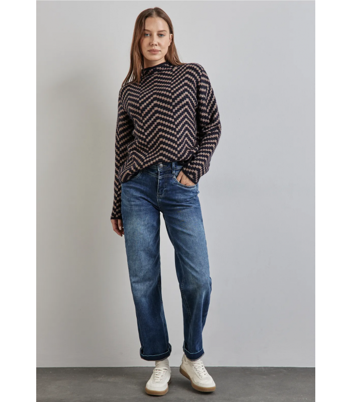 JERSEY MUJER JACQUARD STREET ONE