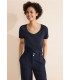 CAMISETA LISA M/C MUJER STREET ONE