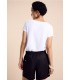 CAMISETA LISA DETALLE MUJER STREET