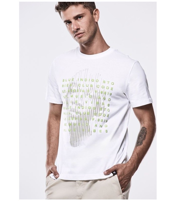 CAMISETA M/C HOMBRE LETRAS STREET ONE