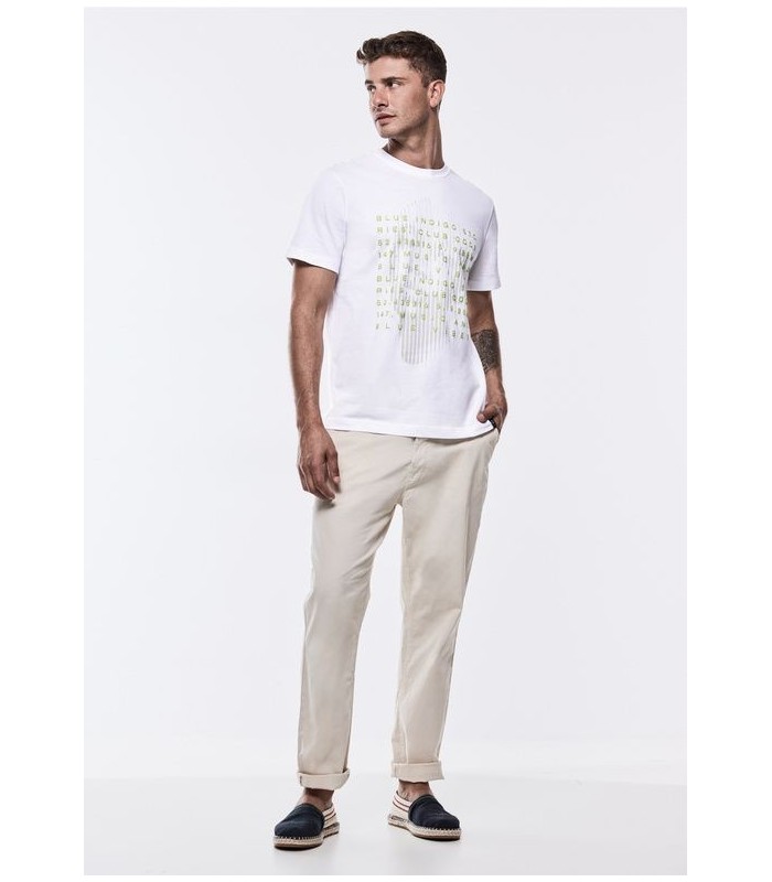 CAMISETA M/C HOMBRE LETRAS STREET ONE