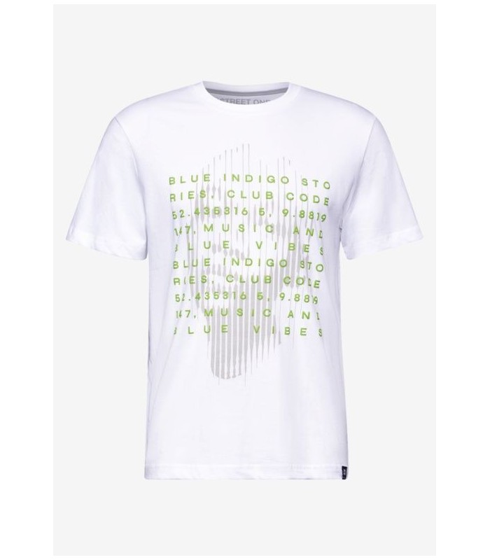 CAMISETA M/C HOMBRE LETRAS STREET ONE