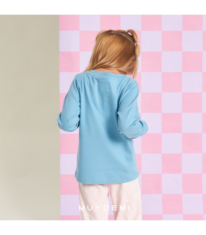 PIJAMA NIÑA PATINA POR TUS SUEÑOS MUYDEMI