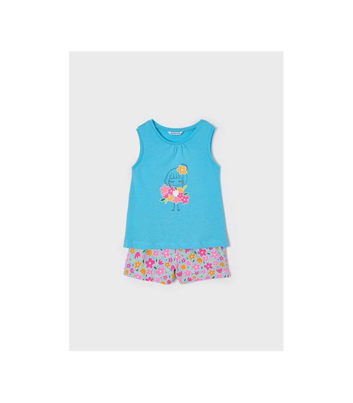 PIJAMA NIÑA FLORES MAYORAL
