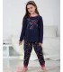 PIJAMA NIÑA CORAZONES MASSANA