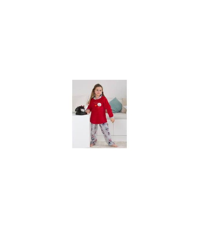 PIJAMA NIÑA POLAR MASSANA